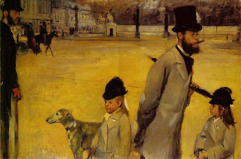 Edgar Degas Place de la Concorde France oil painting art
